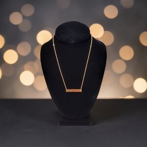 10/ $10 New Minimalist Gold Bar Necklace - Women's Jewelry